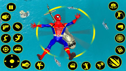 Robot Spider Hero Spider Games ekran görüntüsü