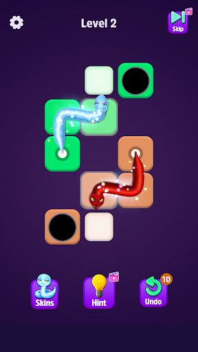 Snake Lines: Block Fill Puzzle ekran görüntüsü