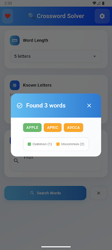 Crossword Solver & Word Finder ekran görüntüsü