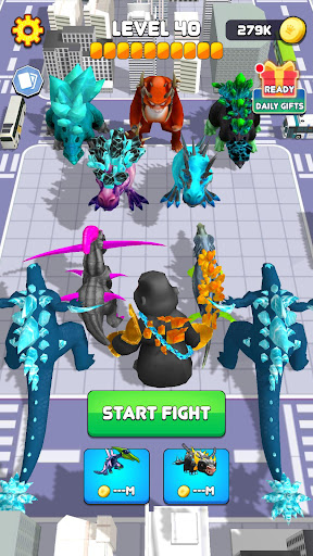 Merge Kog Gozilla Vs Dinosaur ekran görüntüsü