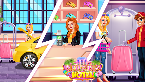 Rich Girls Hotel Shopping Game ekran görüntüsü