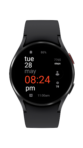 Something Large: Watchface ekran görüntüsü