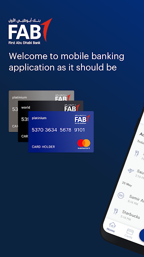 FAB Mobile Banking (KSA) ekran görüntüsü