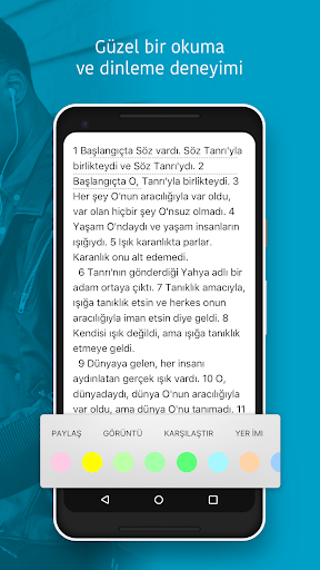 Kutsal Kitap + Sesli ekran görüntüsü