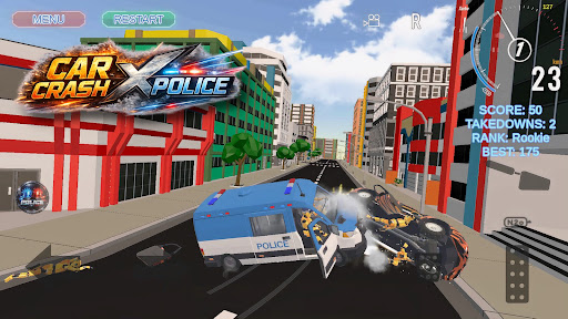 Car Crash X Police ekran görüntüsü
