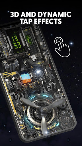 3D Aircraft Dynamic Wallpaper ekran görüntüsü