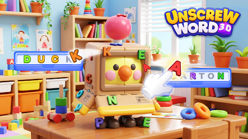 Unscrew Word 3D: Word Pin Jam ekran görüntüsü