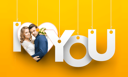 Romantic Love Photo Editor ekran görüntüsü