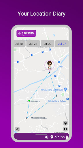 WheresNow - Live GPS Locator ekran görüntüsü
