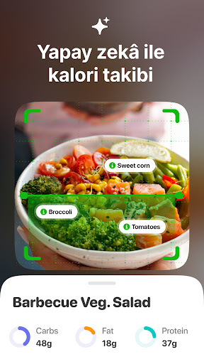 Caloric AI: Kalori Takipçisi ekran görüntüsü