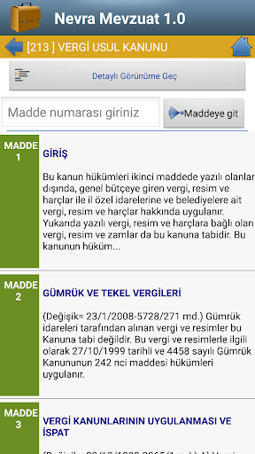 Temel Vergi Mevzuatı ekran görüntüsü
