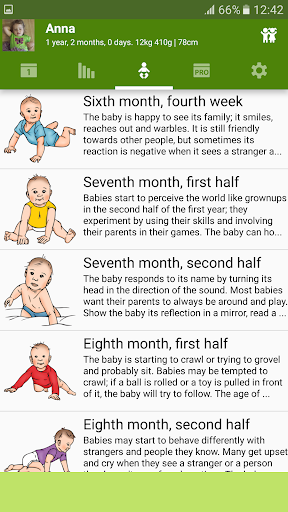 WomanLog Baby Calendar ekran görüntüsü