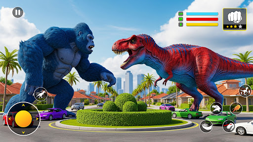 Dinosaur Fight Dino Game ekran görüntüsü