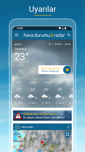 Hava durumu & Radar - Türkiye ekran görüntüsü
