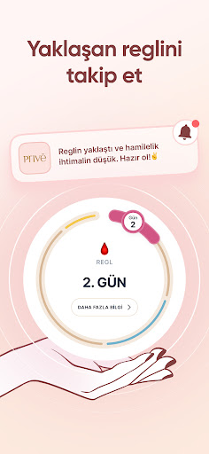 Privé: Adet Takvimi & Regl ekran görüntüsü