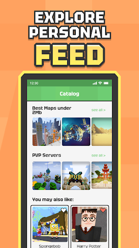 ModBox: Maps Mods Minecraft PE ekran görüntüsü