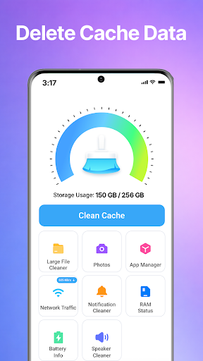 Phone Cleaner & Junk File Home ekran görüntüsü