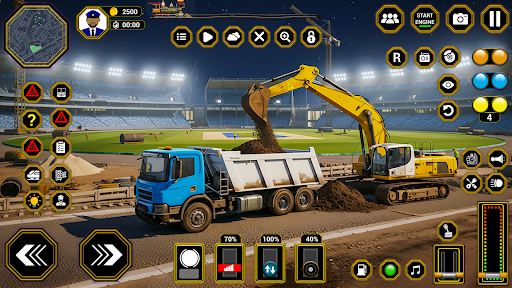 JCB Construction Games 3D Sim ekran görüntüsü