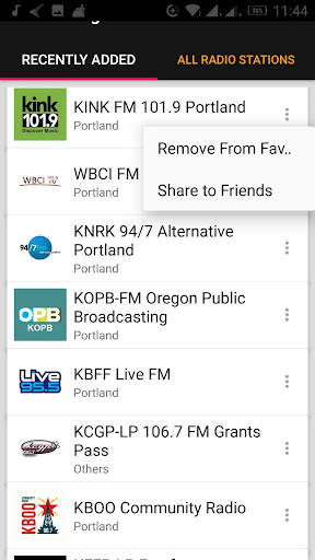 Oregon Radio Stations - USA ekran görüntüsü