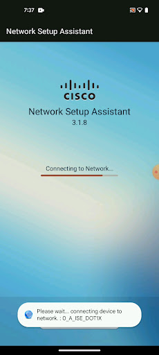 Cisco Network Setup Assistant ekran görüntüsü