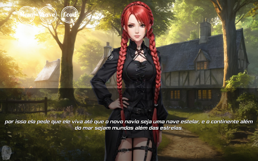 Visual Novel Os Viventes Pt-br ekran görüntüsü