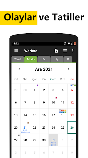 WeNote: Notlar, Defter, Notes ekran görüntüsü