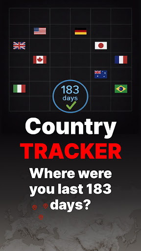Country Tracker Tax Residency ekran görüntüsü