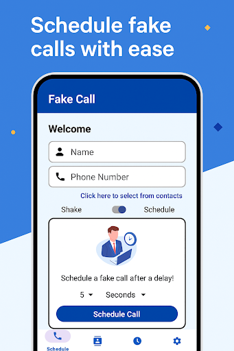 Fake Call Prank - Shake Phone ekran görüntüsü