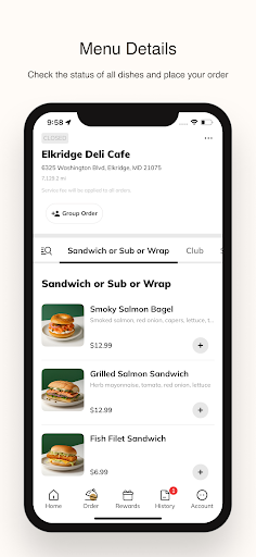Elkridge Deli Cafe ekran görüntüsü