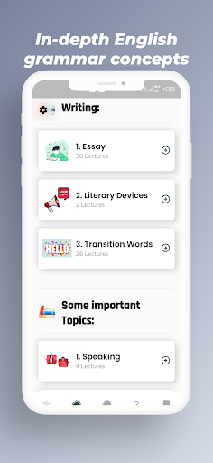 Learn English Grammar Offline ekran görüntüsü