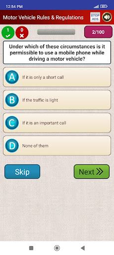 Driving Licence Practice Tests ekran görüntüsü