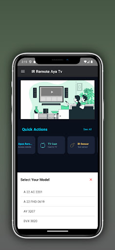 Remote for Aya tv ekran görüntüsü