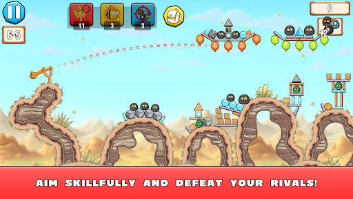 Angry Monsters Catapult ekran görüntüsü