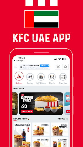 KFC UAE (United Arab Emirates) ekran görüntüsü