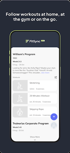 FitSyncPro 360 ekran görüntüsü
