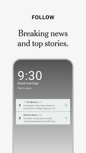 NYTimes: US and Global News ekran görüntüsü