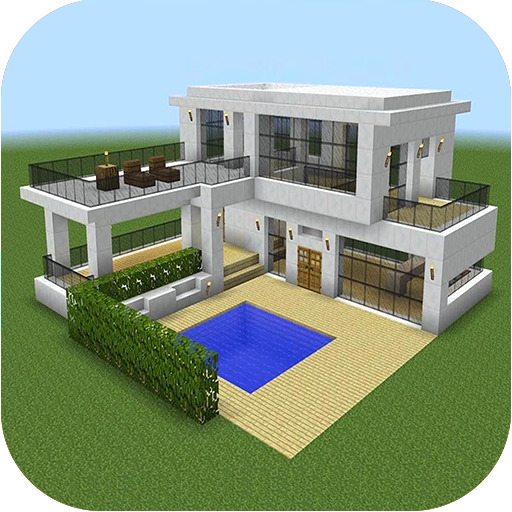 MCPE için Modern Ev Haritası