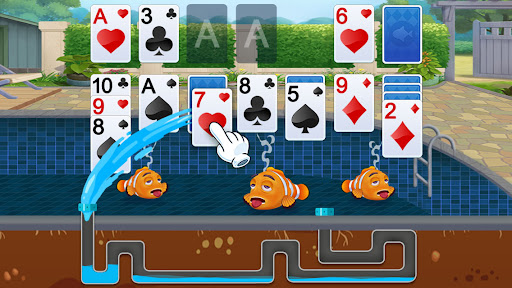 Solitaire 3D Balık ekran görüntüsü