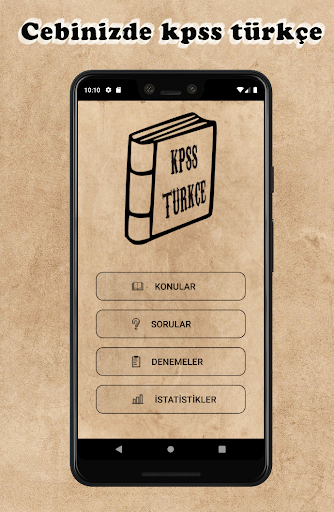 KPSS Türkçe ekran görüntüsü