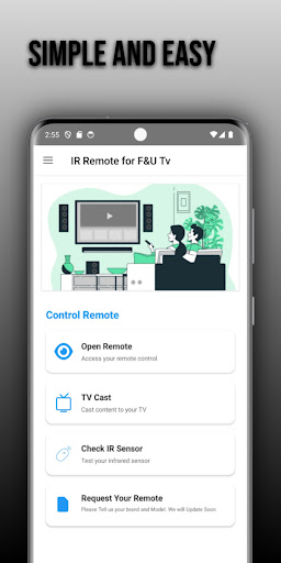 Remote for F&U tv ekran görüntüsü