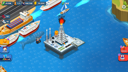Ship Factory Idle Tycoon ekran görüntüsü
