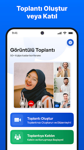 Video Konferans - Toplantı ekran görüntüsü
