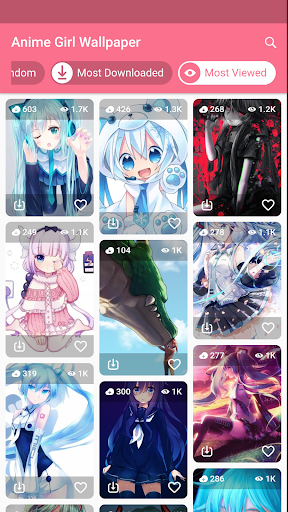 Anime Girl Wallpaper Hd ekran görüntüsü