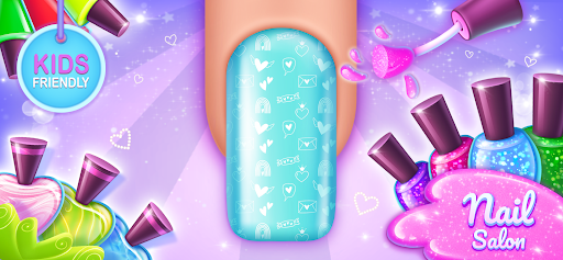 Nail Salon Games For Kids ekran görüntüsü