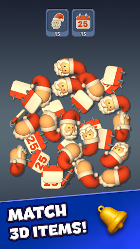 Christmas Game Match 3D ekran görüntüsü