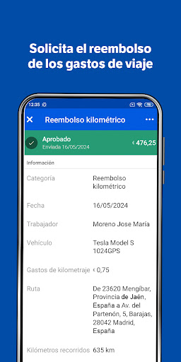 Gestión de Empleados ekran görüntüsü