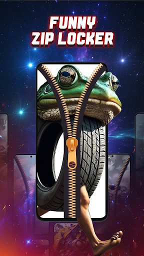 Zipper Lock Screen & Zip Theme ekran görüntüsü