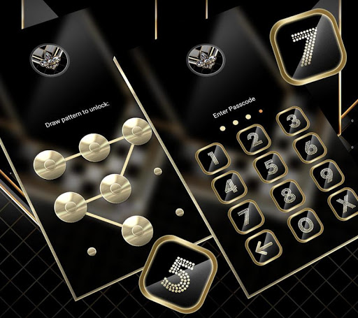 Black Luxury Gold Theme ekran görüntüsü