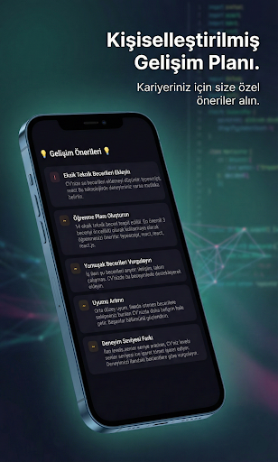 CV AI: Özgeçmiş ve Ön Yazı ekran görüntüsü