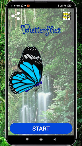 Butterflies on Screen (Prank) ekran görüntüsü